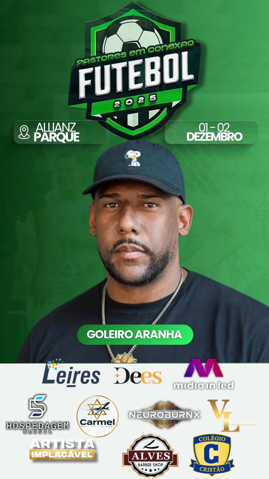 PASTORES EM (Story) Goleiro Aranha